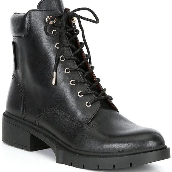 Like New  Coach combat boots!! - Picture 1 of 3